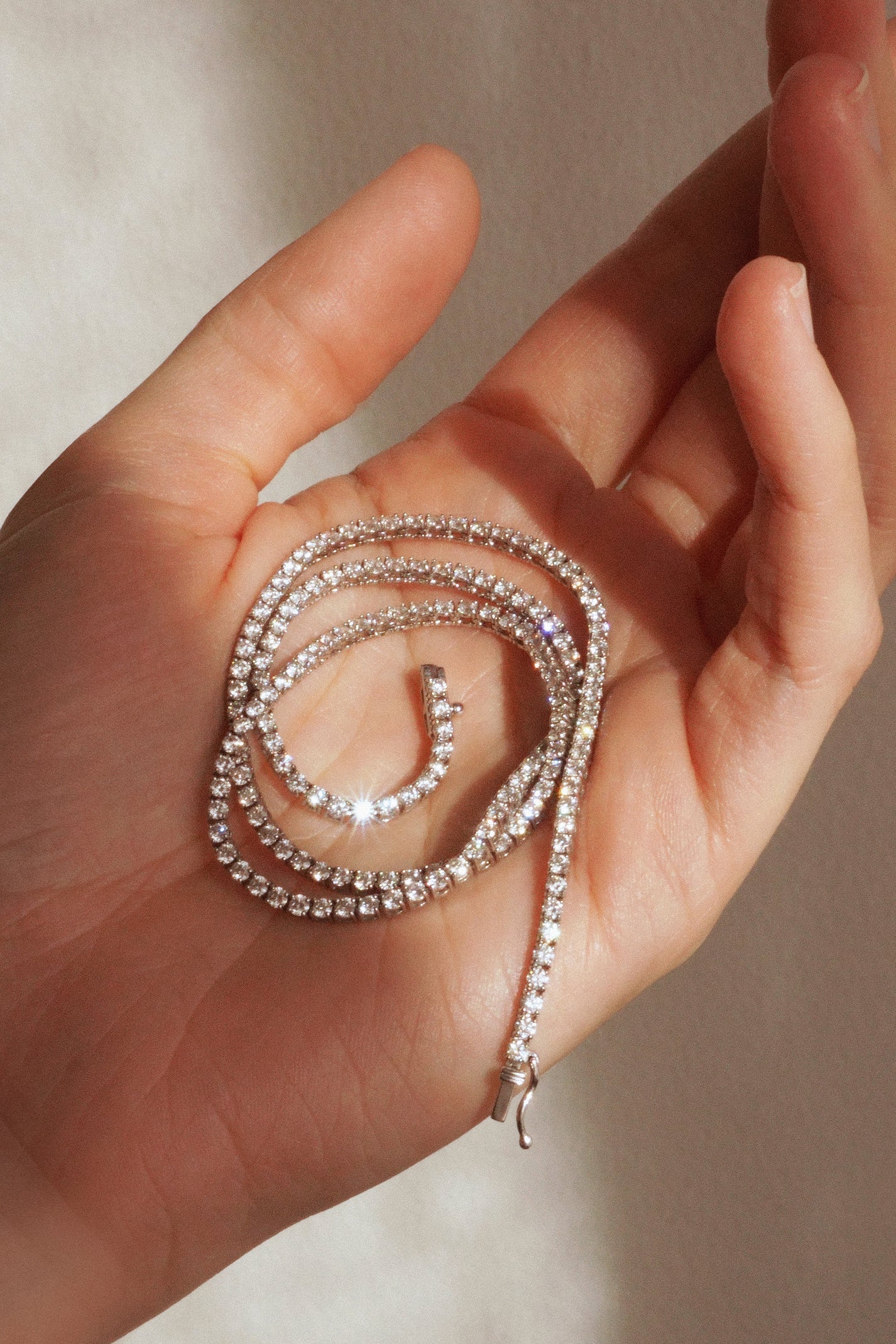 Aimée Tennis Necklace