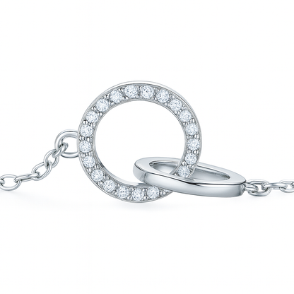 Béatrice Linked Circles Bracelet