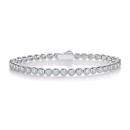 Léonie Bezel Tennis Bracelet