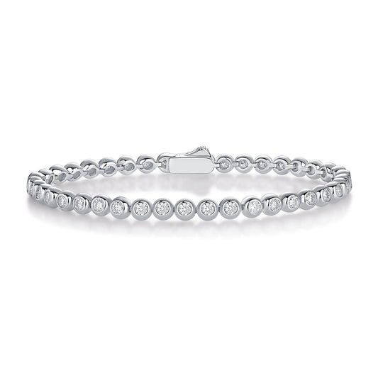 Léonie Bezel Tennis Bracelet