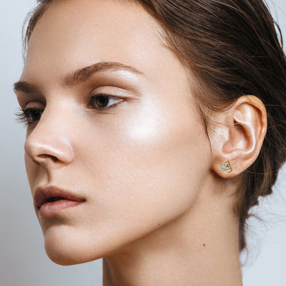 Hayley Trinity Cluster Studs