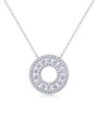 Halo Set by Prism & Pearl, platinum view 1