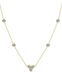 Penelope Five Stone Bezel Necklace