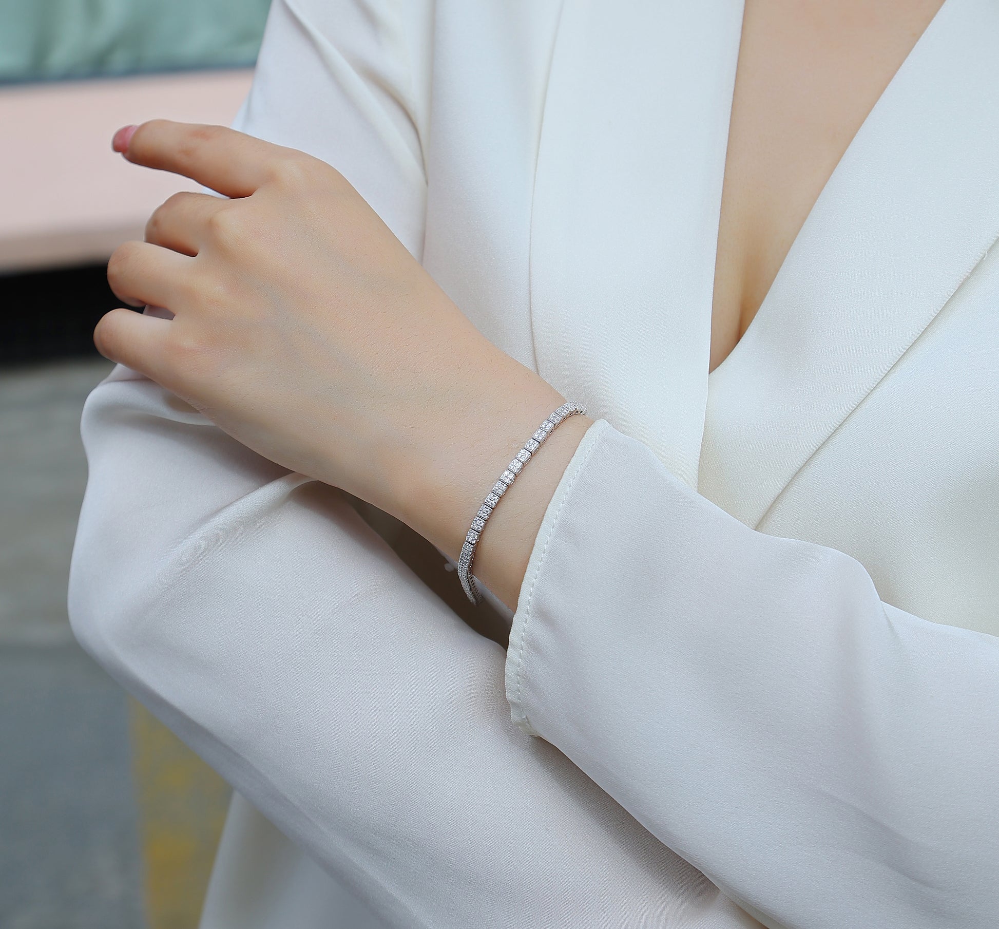 Petite Luisa Tennis Bracelet