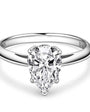 Pear Set by Prism & Pearl, platinum view 1