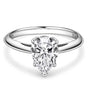 Pear Set by Prism & Pearl, platinum view 1