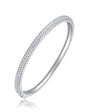 Celine Three Row Pave Bangle
