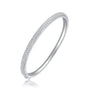Celine Three Row Pave Bangle