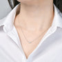Chloe Three Stone Pendant, view 5