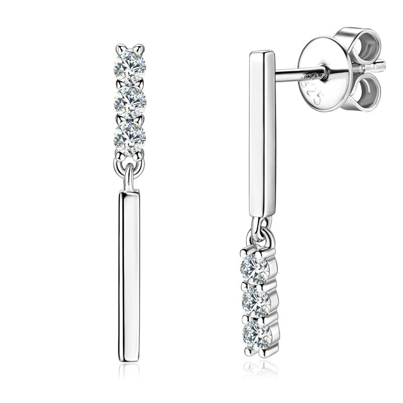 Ella Mismatched Bar Earrings