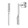Ella Mismatched Bar Earrings