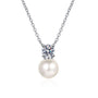Pearl Set by Prism & Pearl, platinum view 1