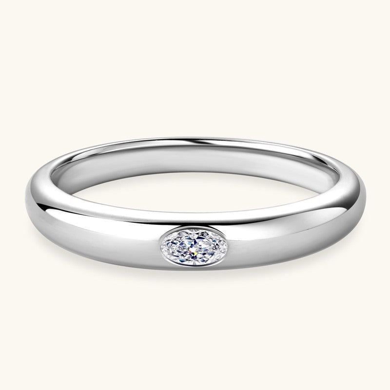 Romy Oval Flush Set Band, view 2