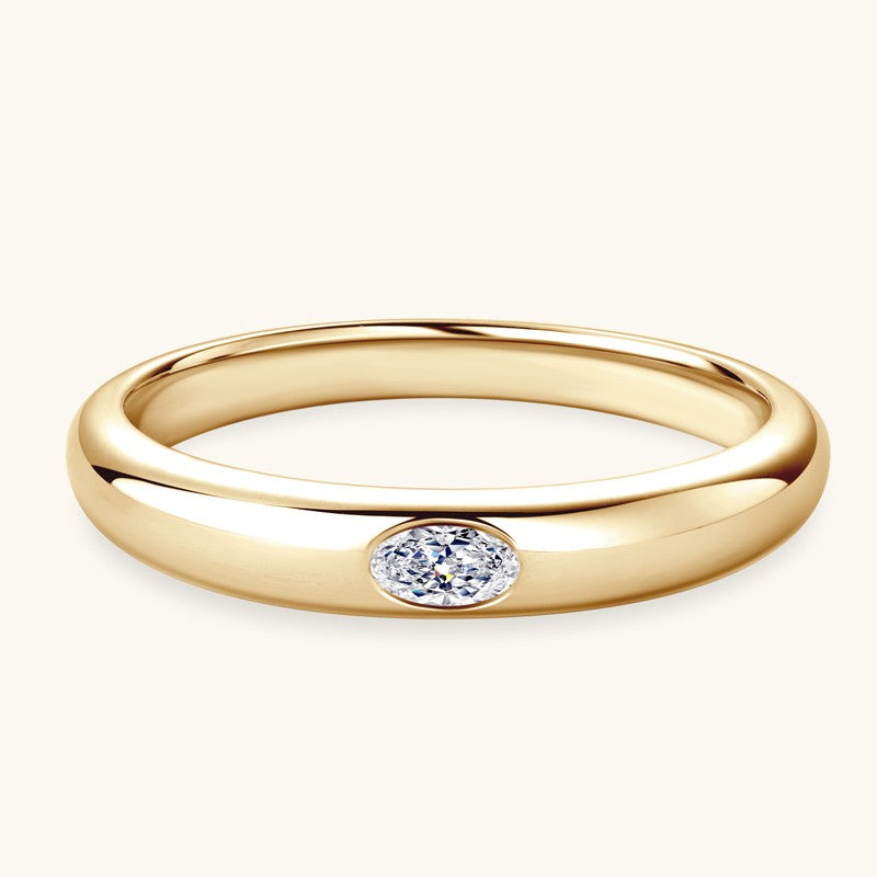Romy Oval Flush Set Band, view 7