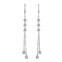 Stevie Chain Drop Earrings, view 3