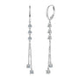 Stevie Chain Drop Earrings, view 4