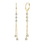Stevie Chain Drop Earrings, view 6