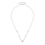 Suzanne Trio Station Necklace, view 2