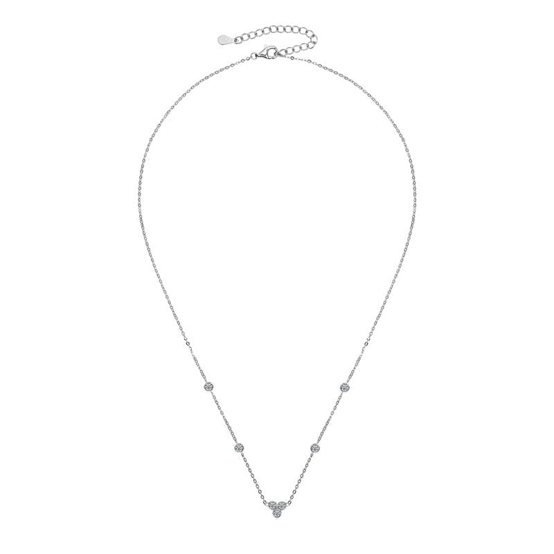 Suzanne Trio Station Necklace, view 2