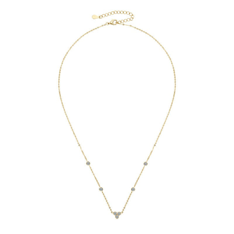 Suzanne Trio Station Necklace, view 6